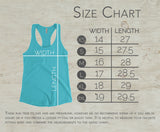 Night In The Mountains Screen Print Racerback Tank Top