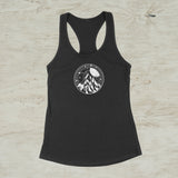 Night In The Mountains Screen Print Racerback Tank Top