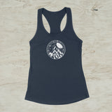 Night In The Mountains Screen Print Racerback Tank Top