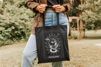 Pro Choice Tarot Card Tote Bag, Roe v. Wade Tote 15" x 16", Benefits Northwest Access Abortion Fund