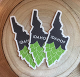 Idahop Sticker Idaho Beer Idaho Outdoor Craft Beer Lovers Idaho Nature Lover Illustration | Idafornian