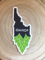 Idahop Sticker Idaho Beer Idaho Outdoor Craft Beer Lovers Idaho Nature Lover Illustration | Idafornian