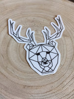 Beer Sticker 4" Bear + Deer = Beer Craft Beer Idaho Idafornian
