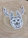 Beer Sticker 4" Bear + Deer = Beer Craft Beer Idaho Idafornian