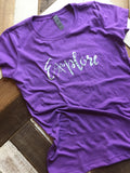 Explore Girls's T-Shirt Nature Lover Camping Explorer Adventure Shirt Youth Hand Lettering Screen Printed Handprinted Idaho Idafornian