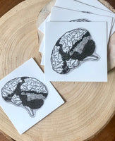 Brain Mountain Nature Outdoor Idafornia Sticker 3"x2.9" Idaho California Sticker | Idafornia