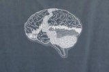Brain Mountain Nature Outdoor Graphic Screen Print Tank Top