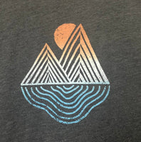 Mountain Lake Sunset T-Shirt