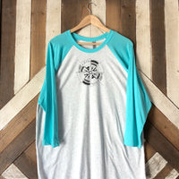 Compass Rose Outdoor Raglan Baseball Tee