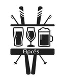 Aprés Ski Beer Idaho Outdoor Graphic T-Shirt