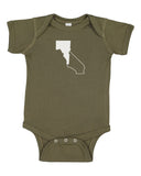 Idafornian Idafornia Idaho California Infant Bodysuit
