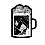 Beer Stein Nature Outdoor Idaho Screen Print Graphic T-Shirt