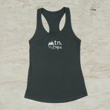 Mountain Woman Outdoor Idaho Screen Print Racerback Tank Top