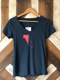 CLEARANCE Idafornian Idafornia Idaho California Women's T-Shirt