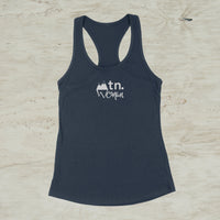 Mountain Woman Outdoor Idaho Screen Print Racerback Tank Top