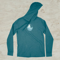 Mountain Wave Screen Print Sweatshirt
