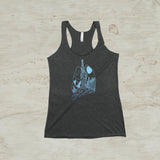 Lungs Heart Nature Mountain Women's Racerback Tank Top