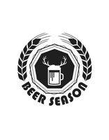 Beer Season Racerback Graphic V-Neck T-Shirt