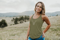 Beer Bear Deer Racerback Tank Top