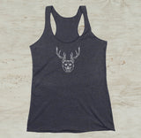 Beer Bear Deer Racerback Tank Top