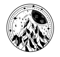 Night In The Mountains Celestial Unisex T-Shirt