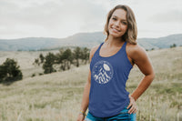 Night In The Mountains Celestial Racerback Tank Top