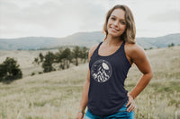 Night In The Mountains Celestial Racerback Tank Top