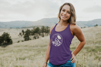 Night In The Mountains Celestial Racerback Tank Top