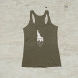 Idahop Beer Women's Racerback Tank Top