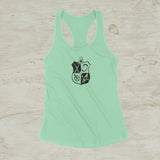 Climb, Ski, Bike, Kayak All Season Outdoor Screen Print Graphic Tank
