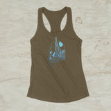 Lungs Heart Nature Women's Racerback Tank Top