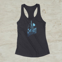 Lungs Heart Nature Women's Racerback Tank Top