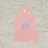 Lungs Heart Nature Mountain Women's Racerback Tank Top