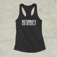 Outdoorsy Outdoor Racerback Tank Top