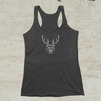 Beer Bear Deer Racerback Tank Top