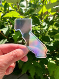 Idafornia Idafornian Holographic Die Cut Sticker 2.65"x3 Idaho California Sticker