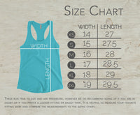Feather Quill Mountain Racerback Tank Top Screen Print