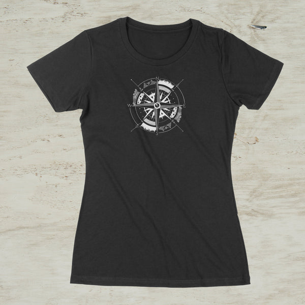 Compass Rose Outdoor Graphic Women's T-Shirt