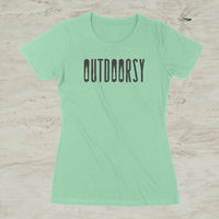 Outdoorsy Graphic Screen Print T-Shirt
