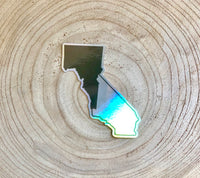 Idafornia Idafornian Holographic Die Cut Sticker 2.65"x3 Idaho California Sticker
