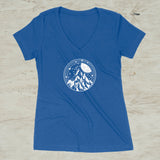 Night In The Mountains Celestial V-Neck