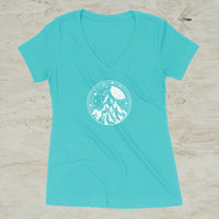 Night In The Mountains Celestial V-Neck