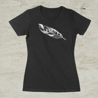 Feather Quill Mountain Nature Shirt for Women