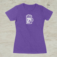 Beer Stein Nature Outdoor Idaho Screen Print Graphic T-Shirt