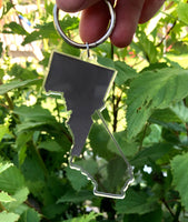 Idafornia Idaho California Acrylic Keychain