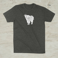 Wizard Cow Mountain Goat Graphic Unisex T-Shirt