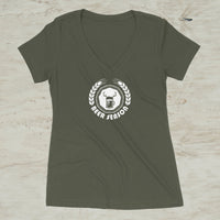 Beer Season Racerback Graphic V-Neck T-Shirt