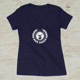 Beer Season Racerback Graphic V-Neck T-Shirt