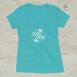 Compass Rose Outdoor Graphic Women's V-Neck T-Shirt