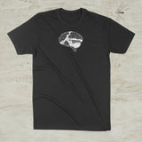 Brain Mountain Nature Outdoor Graphic T-Shirt